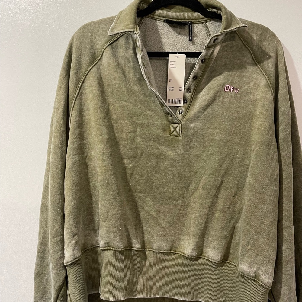 BRAND NEW URBAN OUTFITTERS out from under sweater button up